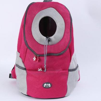 Pet Travel Carrier Bag Oxford Cat/puppy Backpack..