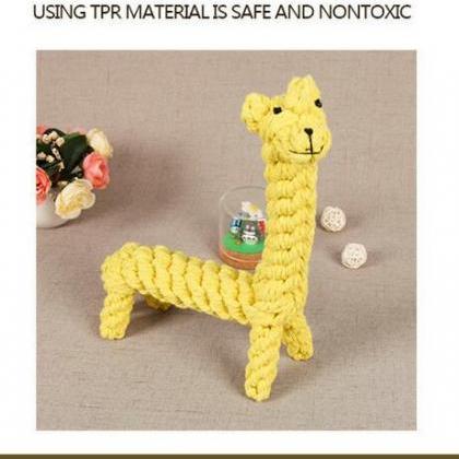 Cotton Rope Dog Toy,pet Dog Molar Tooth Resistant..