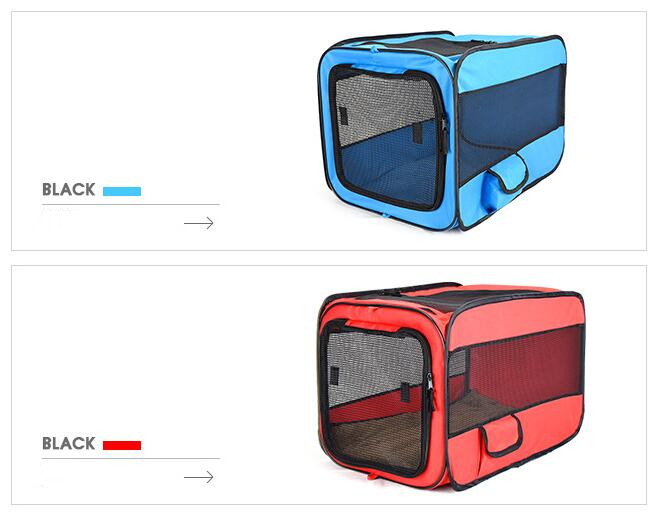 Pet Car Folding Cage Car Kennel 600d Oxford Cloth Portable Folding Pet Tent ,dog House Cage Dog Cat Tent Playpen Puppy Kennel