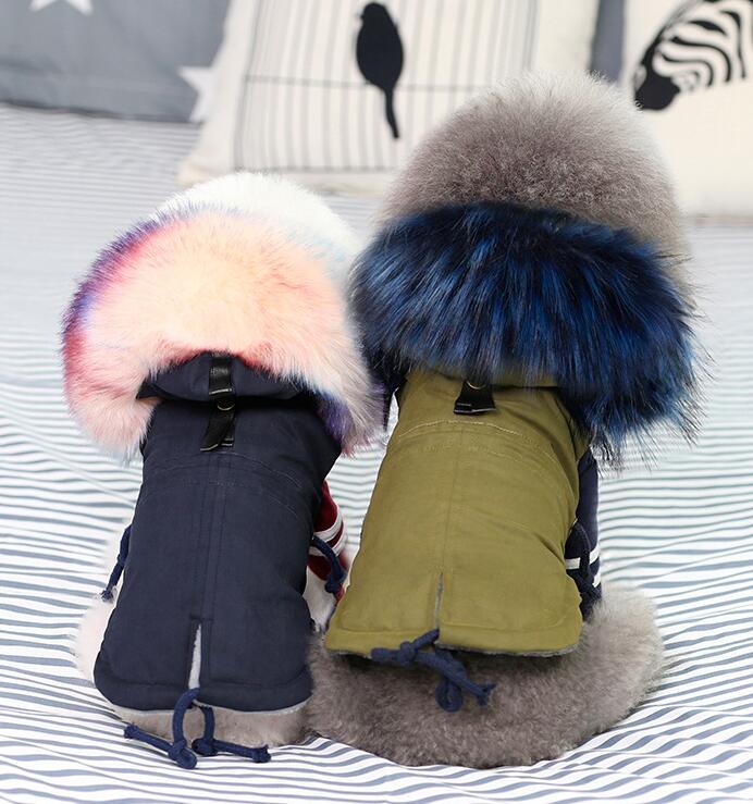 Autumn And Winter Explosions Pet Clothes，dog Thick Cotton Jacket，teddy Bear Puppy Winter Clothes Custom
