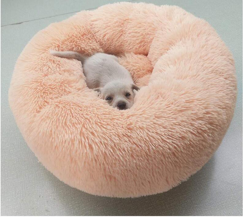 Plush Round Kennel ,creative Kennel Cat Litter Plush ,pet Nest (diameter 100cm)